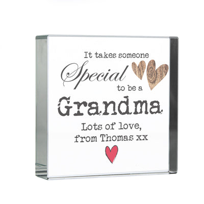 Personalised Someone Special  Crystal Token