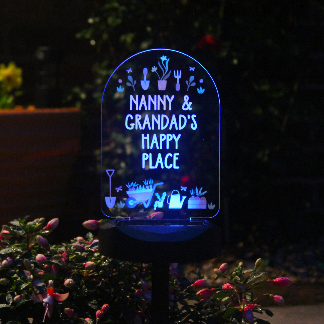Personalised Vegetable Patch Outdoor Solar Light, The Personal Shop, personalised gifts