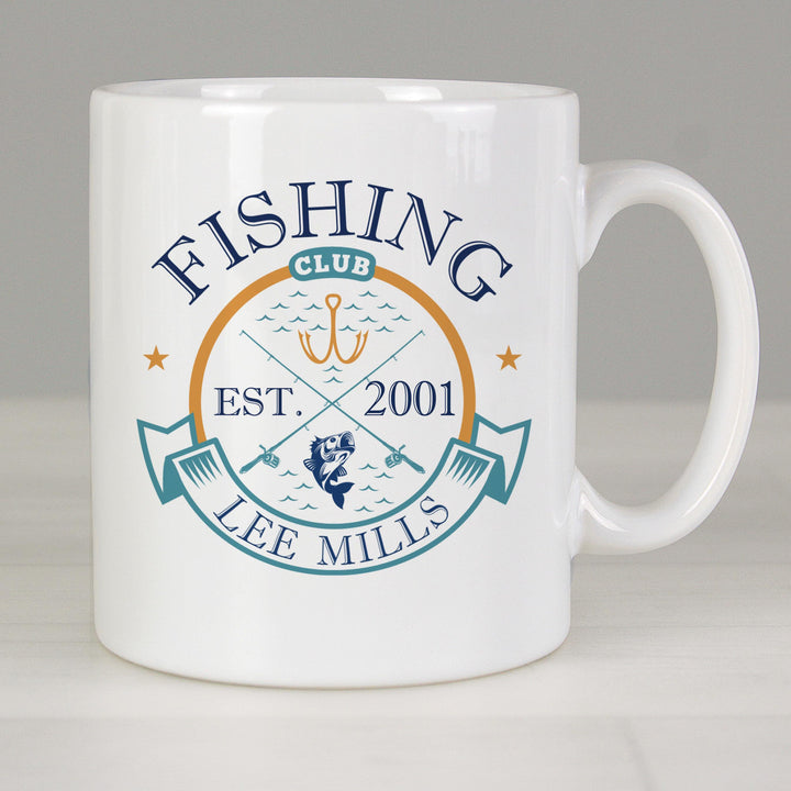 Personalised Fishing Club Mug – alternative view