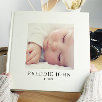 Personalised Photo Upload Square Photo Album