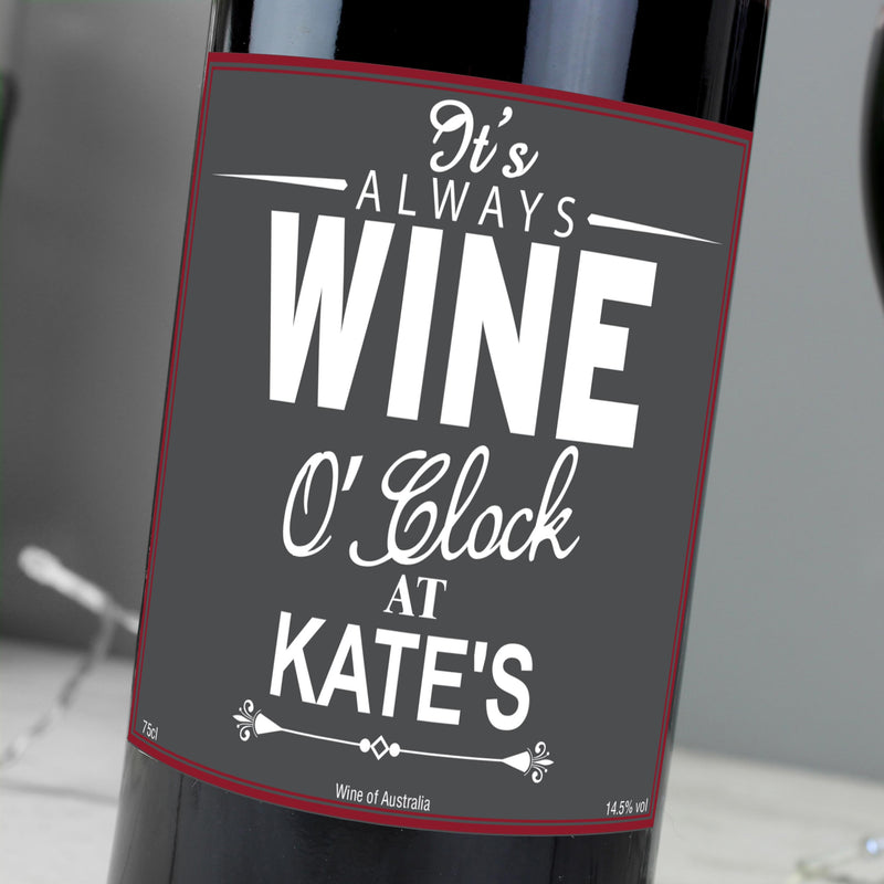 Personalised Wine O&