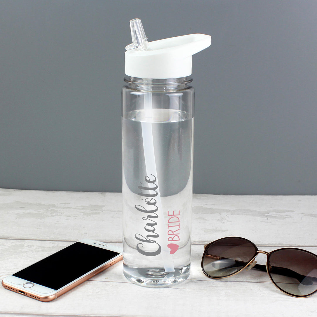 Personalised Wedding Party Water Bottle – alternative view