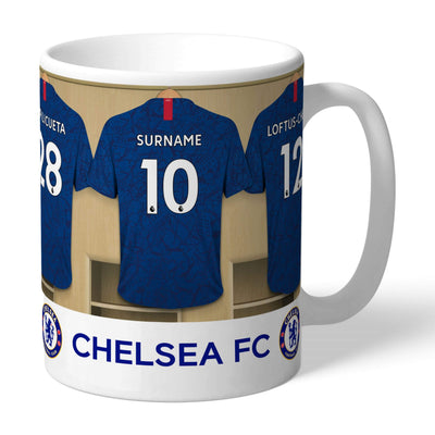 Personalised Memento Mugs Chelsea Football Club Dressing Room Mug