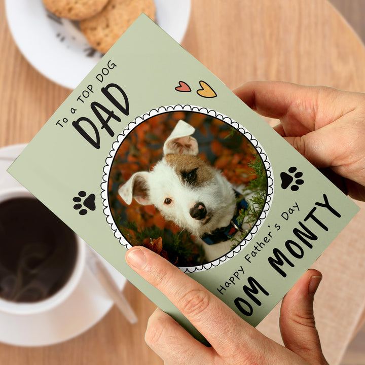 Personalised From the Dog Photo Upload Card, The Personal Shop, personalised gifts