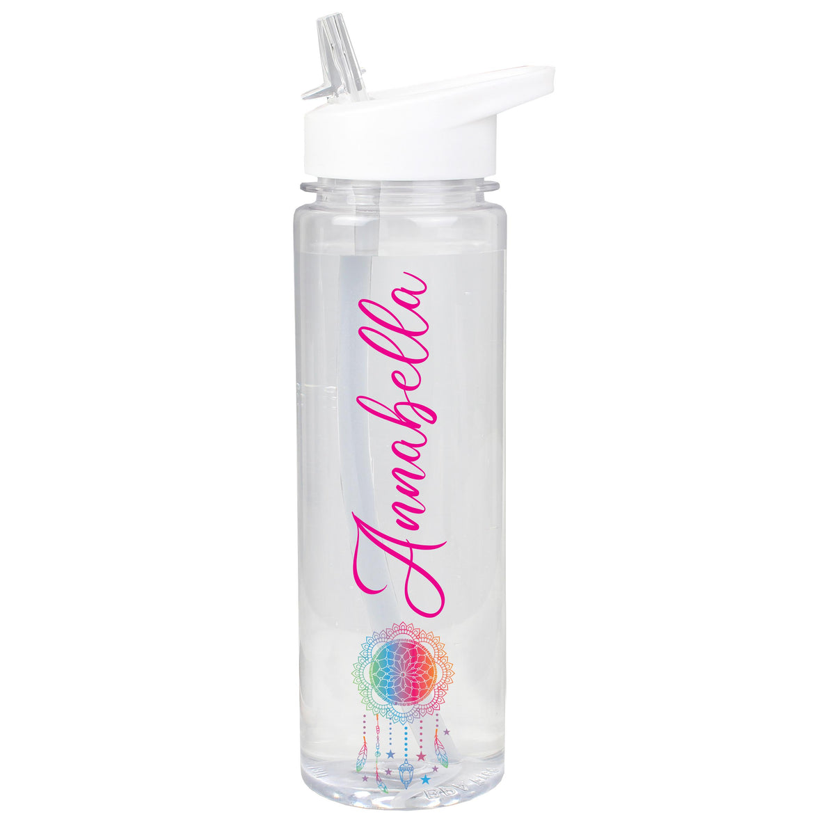 Personalised Dream Catcher Name Only Island Water Bottle – alternative view