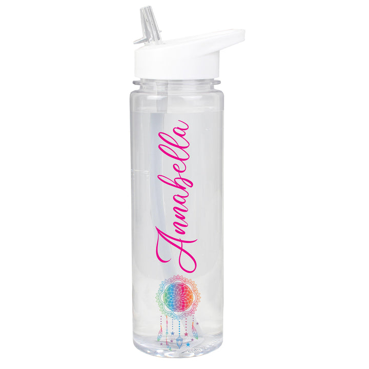 Personalised Dream Catcher Name Only Island Water Bottle – alternative view
