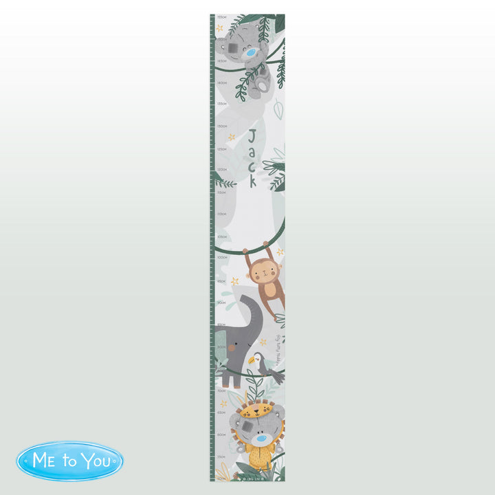 Personalised Tiny Tatty Teddy Wild One Height Chart, The Personal Shop, personalised gifts