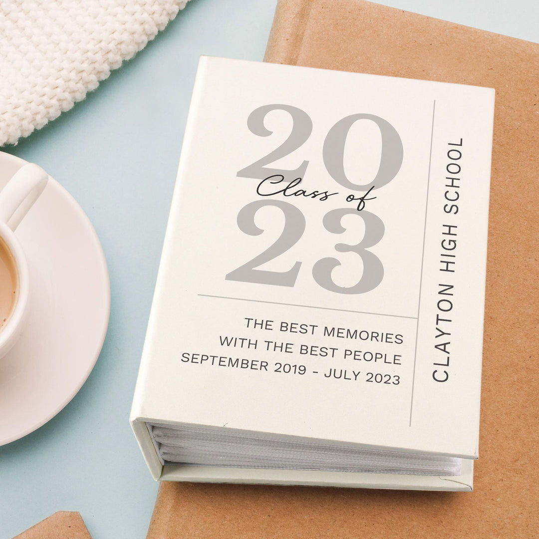 Personalised Class of Graduation 6x4 Photo Album with Sleeves, The Personal Shop, personalised gifts