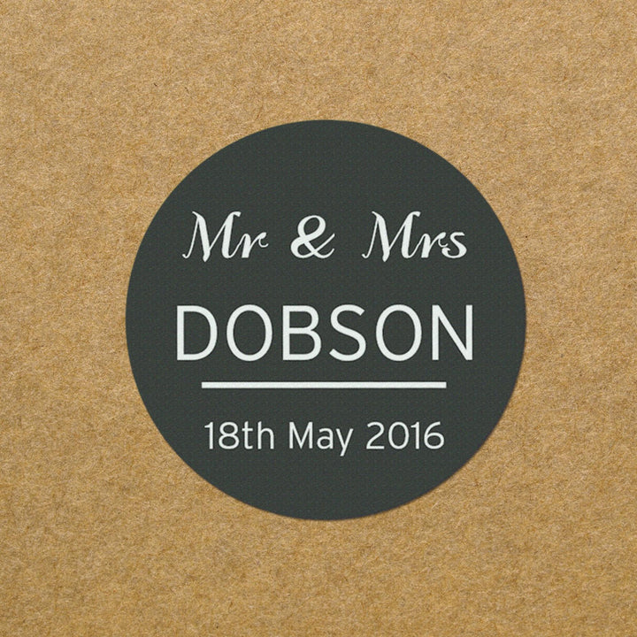 Personalised Classic Stickers – alternative view