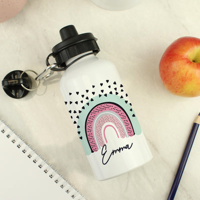 Personalised Rainbow Drinks Bottle