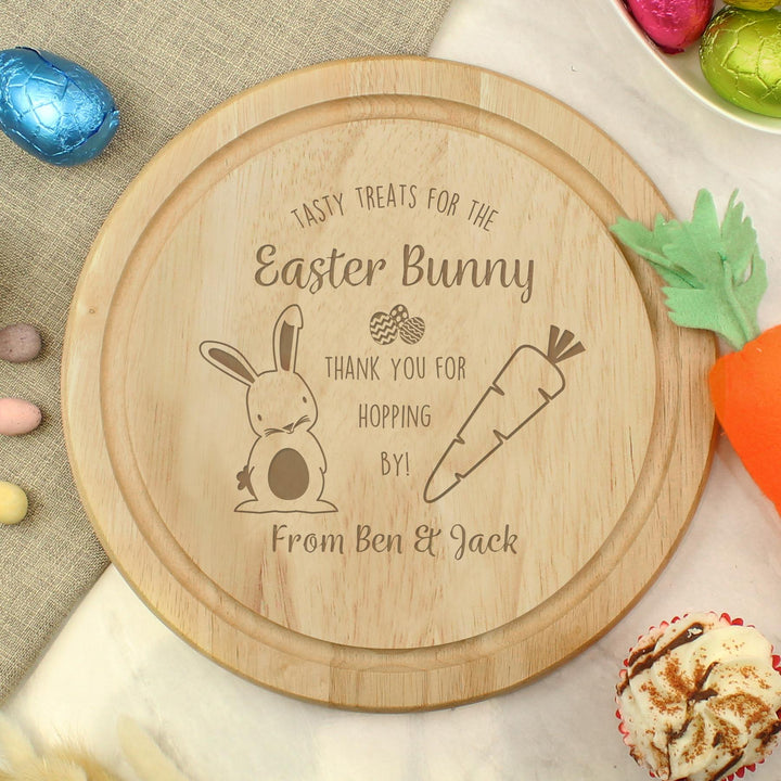 Personalised Easter Bunny Treat Board – alternative view