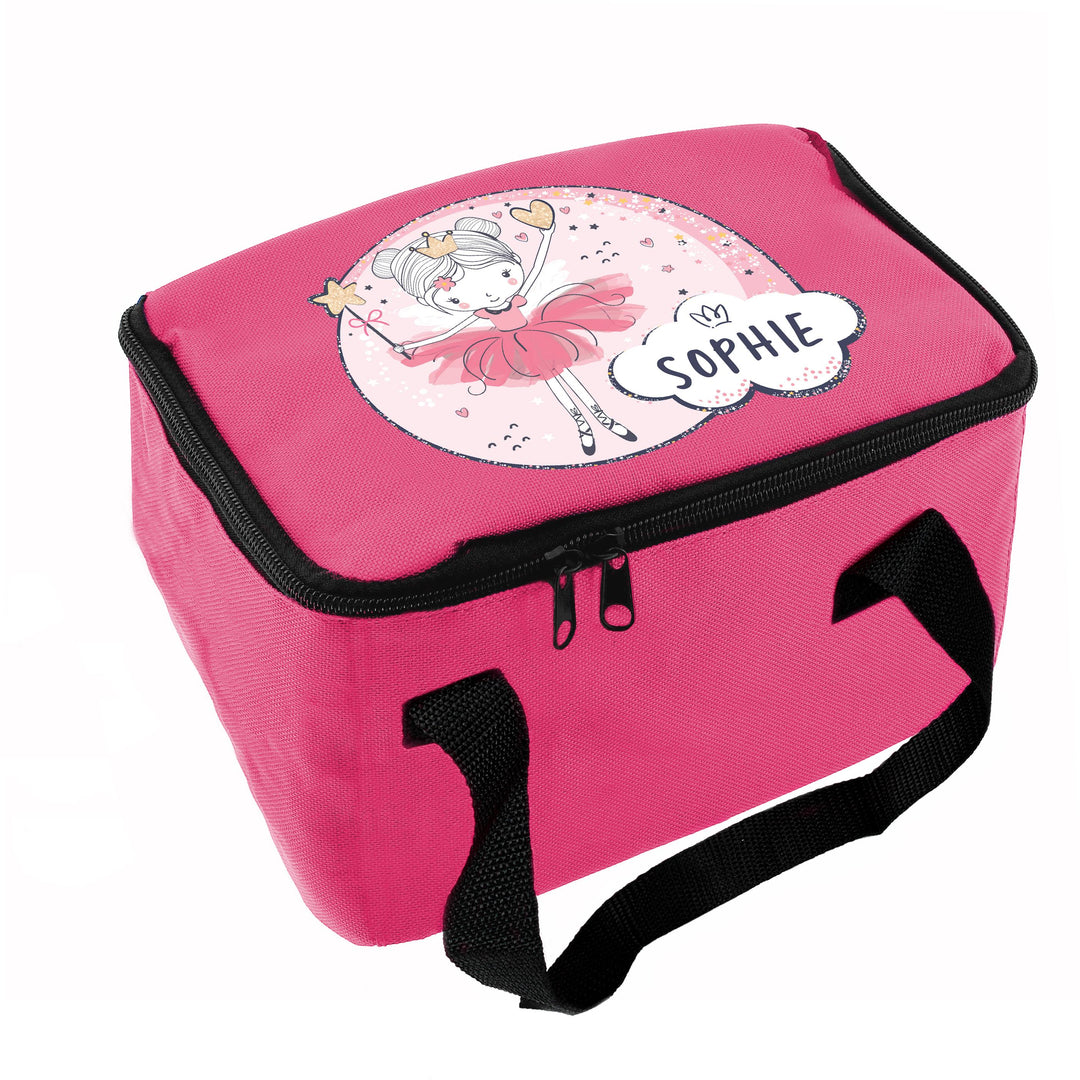 Personalised Fairy Pink Lunch Bag – alternative view