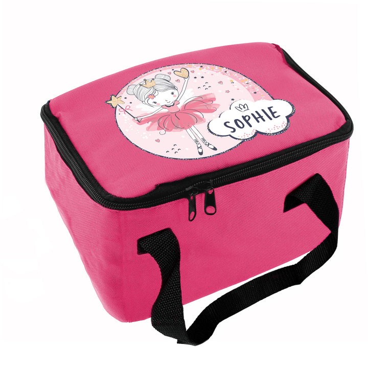 Personalised Fairy Pink Lunch Bag – alternative view
