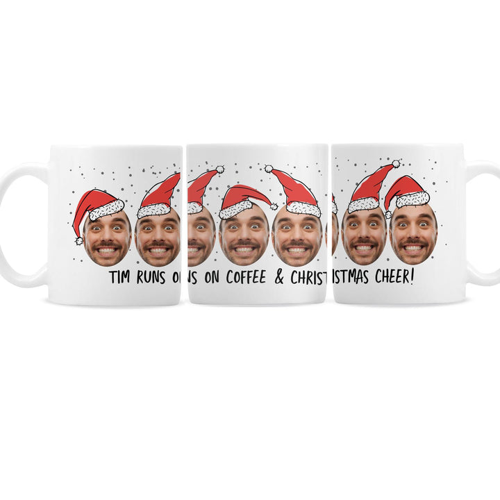 Personalised Photo Upload Santa Mug – alternative view