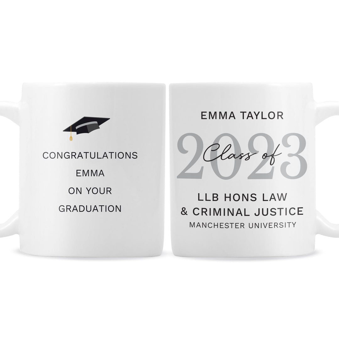 Personalised Class of Graduation Mug – alternative view