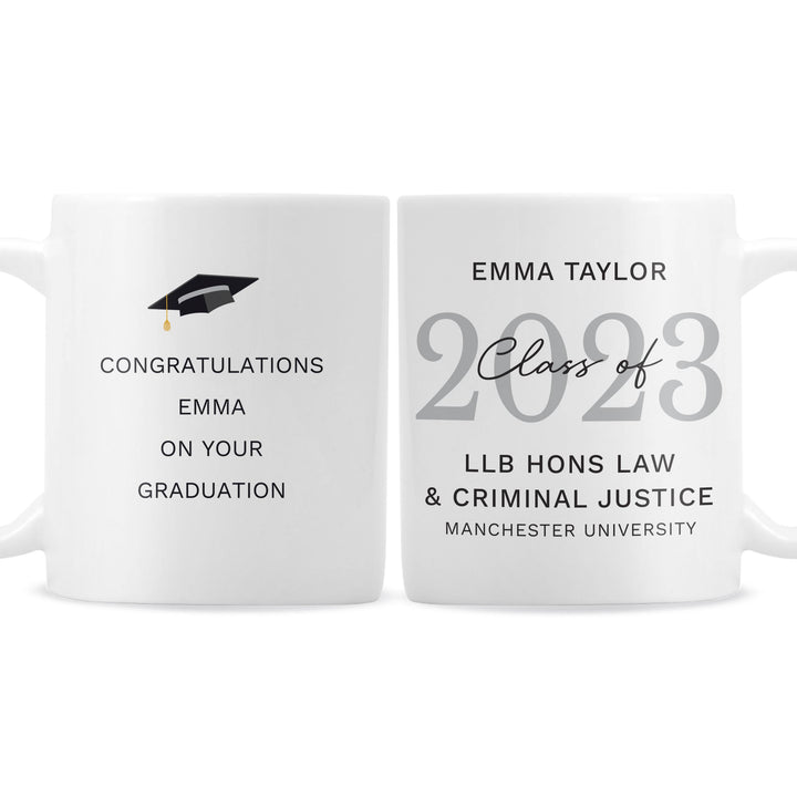Personalised Class of Graduation Mug – alternative view