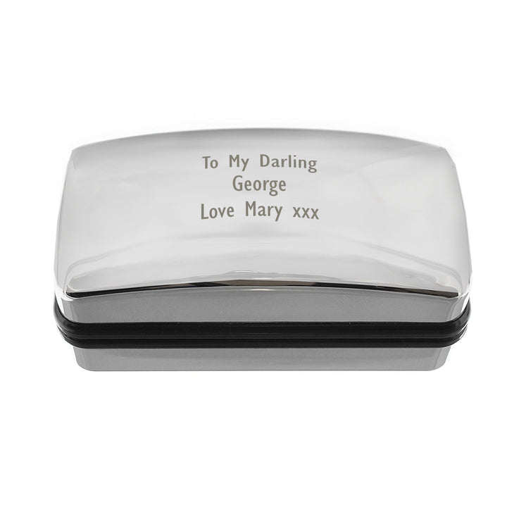 Personalised Cufflink Box – alternative view