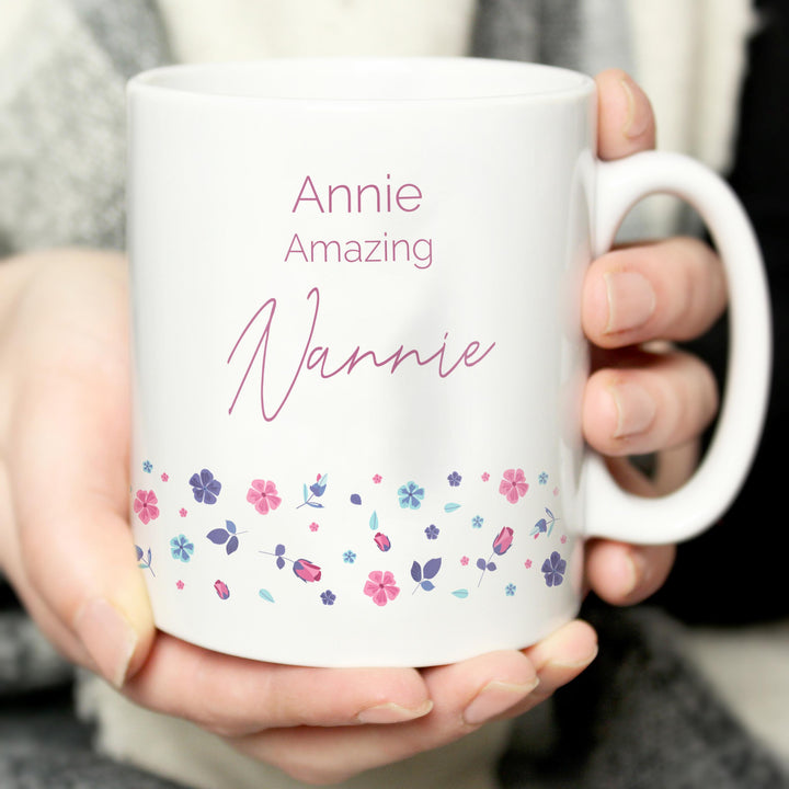 Personalised Amazing Floral Mug – alternative view