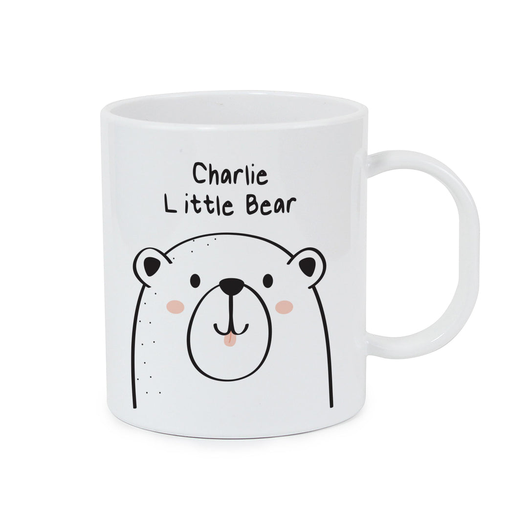 Personalised Little Bear Plastic Mug – alternative view