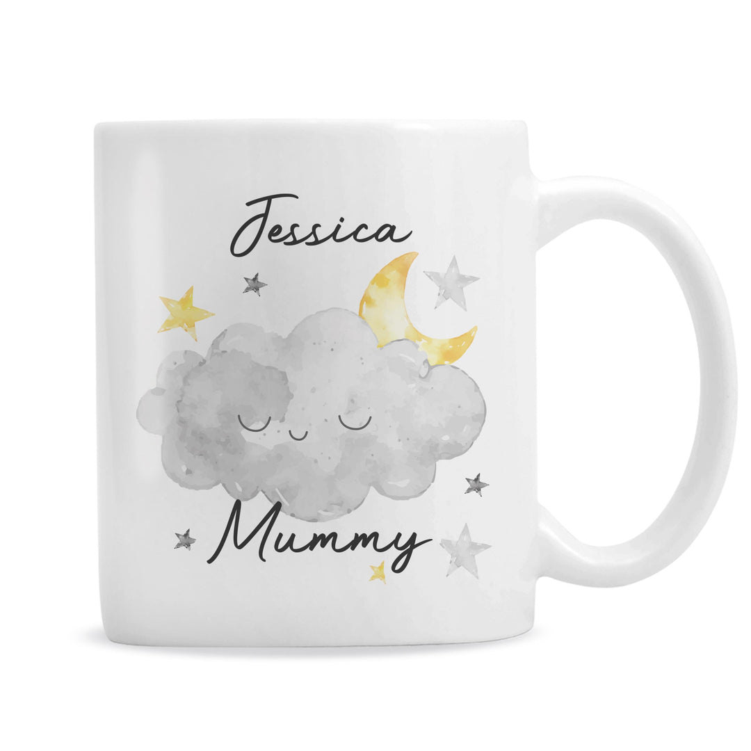Personalised Mummy Cloud Mug, The Personal Shop, personalised gifts