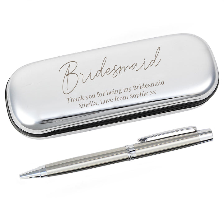 Personalised Free Text Pen and Box Set – alternative view