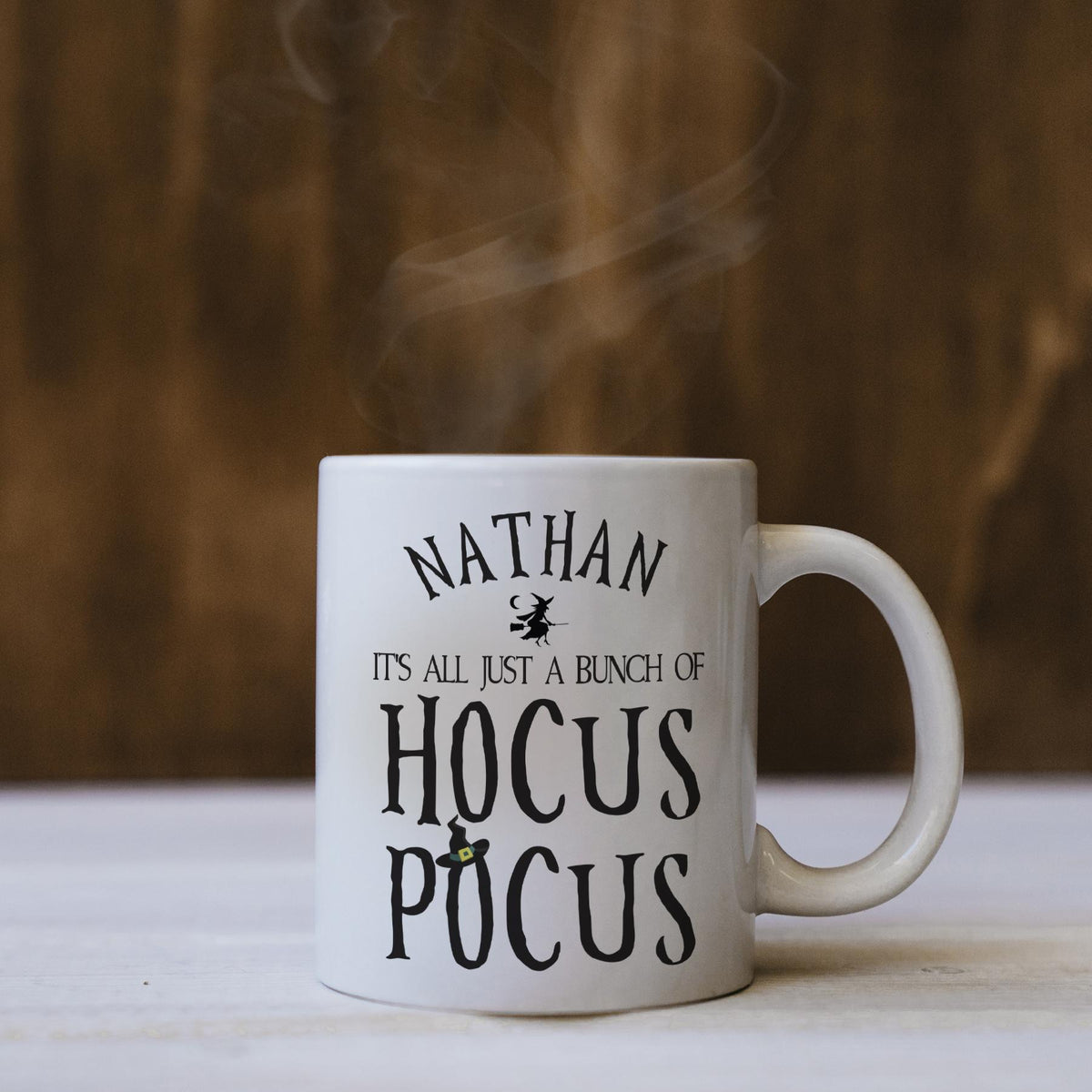 Personalised Halloween Hocus Pocus Mug, The Personal Shop, personalised gifts