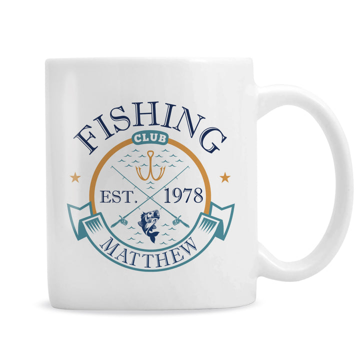 Personalised Fishing Club Mug – alternative view