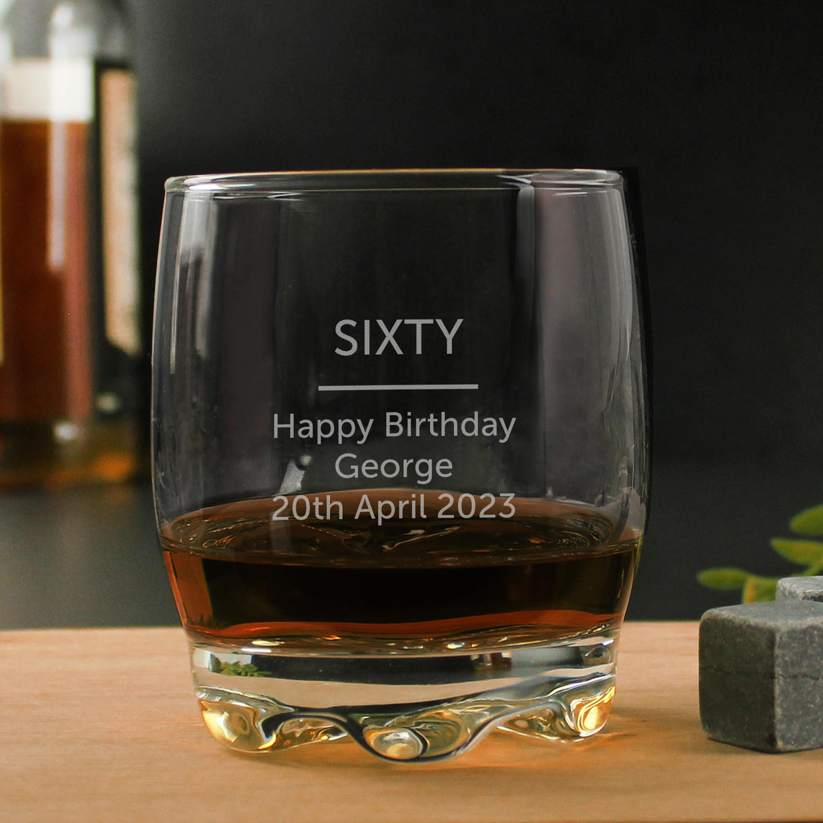 Personalised Free Text Tumbler – alternative view