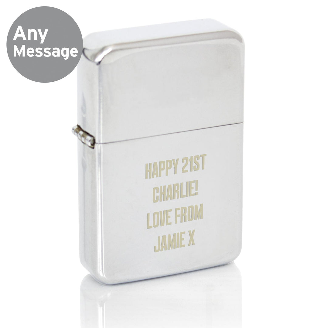 Personalised Bold Font Lighter – alternative view