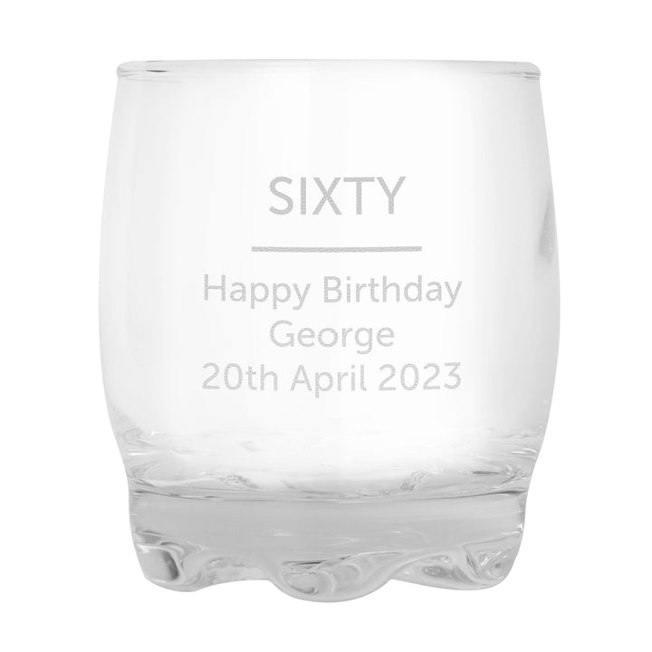 Personalised Free Text Tumbler – alternative view