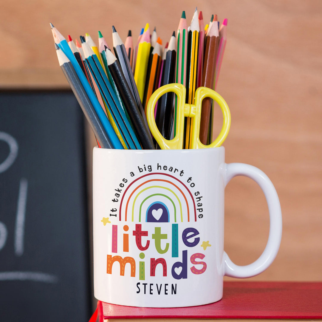Personalised Shape Little Minds Mug – alternative view