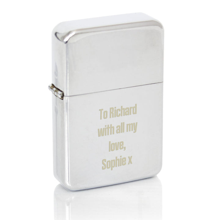 Personalised Bold Font Lighter – alternative view