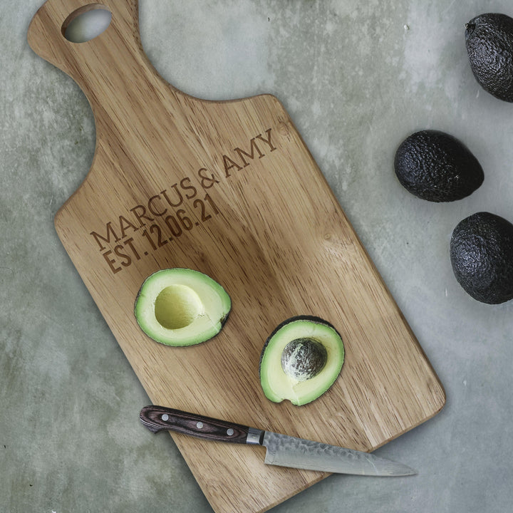 Personalised Free Text Paddle Board – alternative view