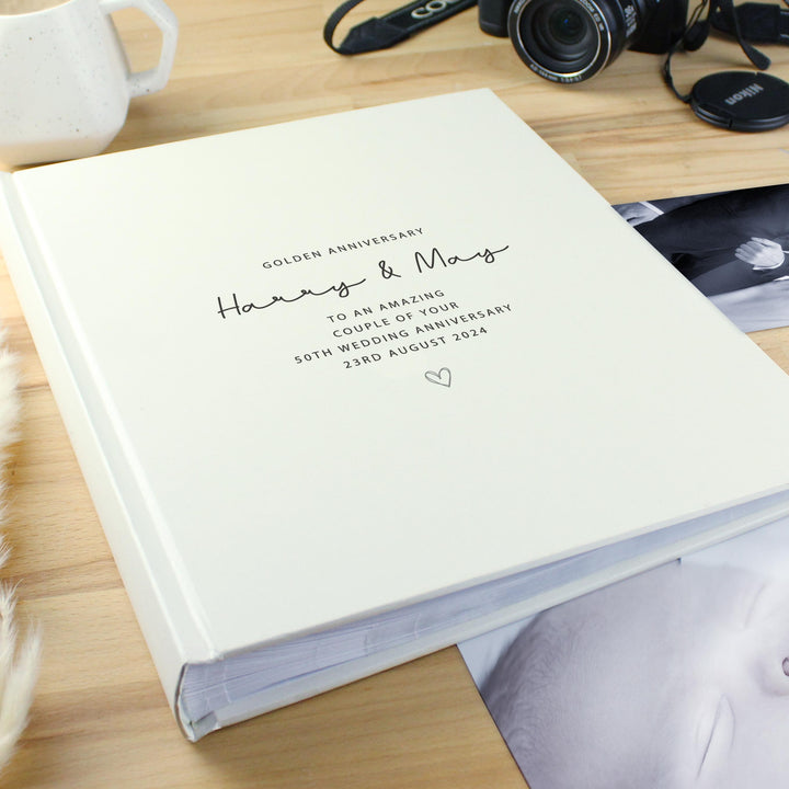 Personalised Traditional Wedding Photo Album – alternative view