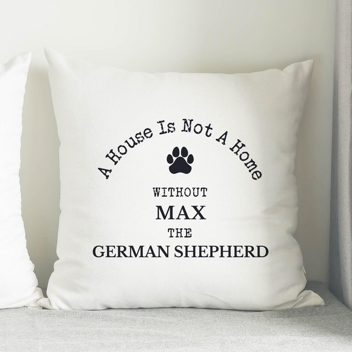 Personalised Dog Breed Cushion, The Personal Shop, personalised gifts
