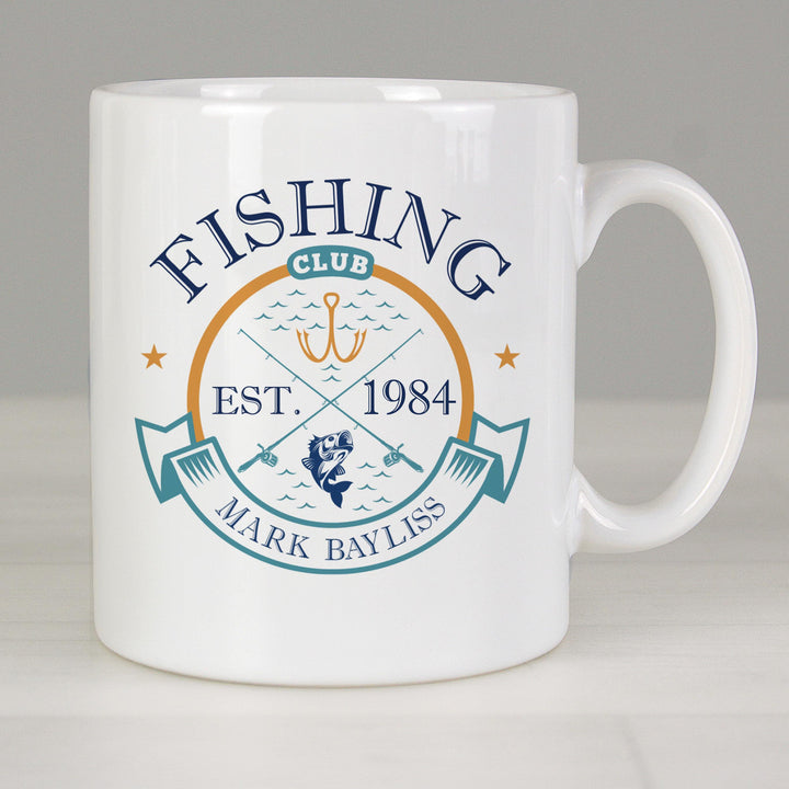 Personalised Fishing Club Mug – alternative view