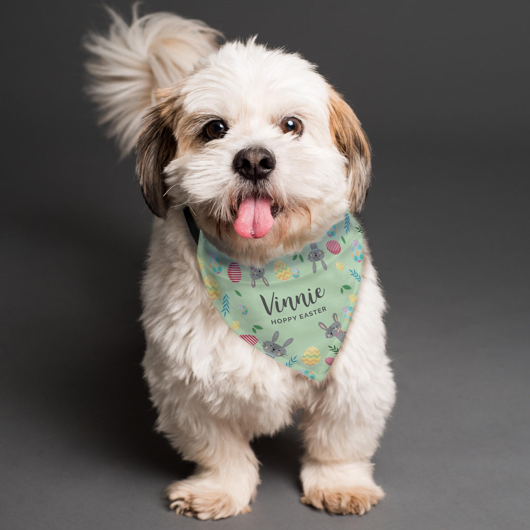 Personalised Easter Dog Bandana, The Personal Shop, personalised gifts