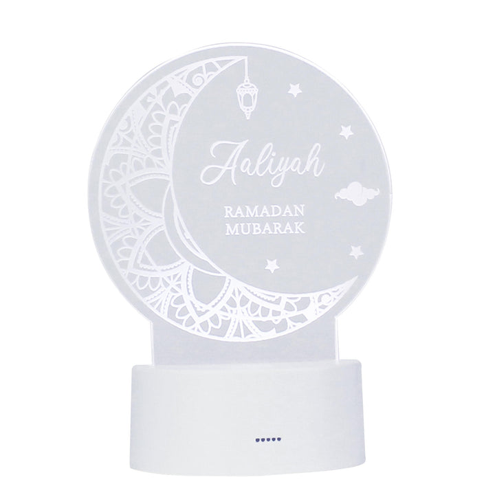 Personalised Eid and Ramadan LED Light - alternative view