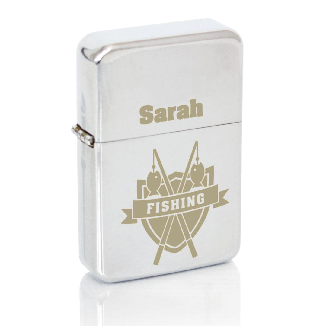 Personalised Fishing Lighter – alternative view