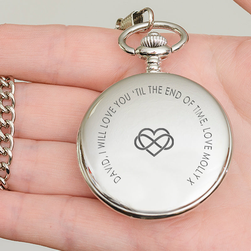Til the End of Time...Pocket Watch, The Personal Shop, personalised gifts