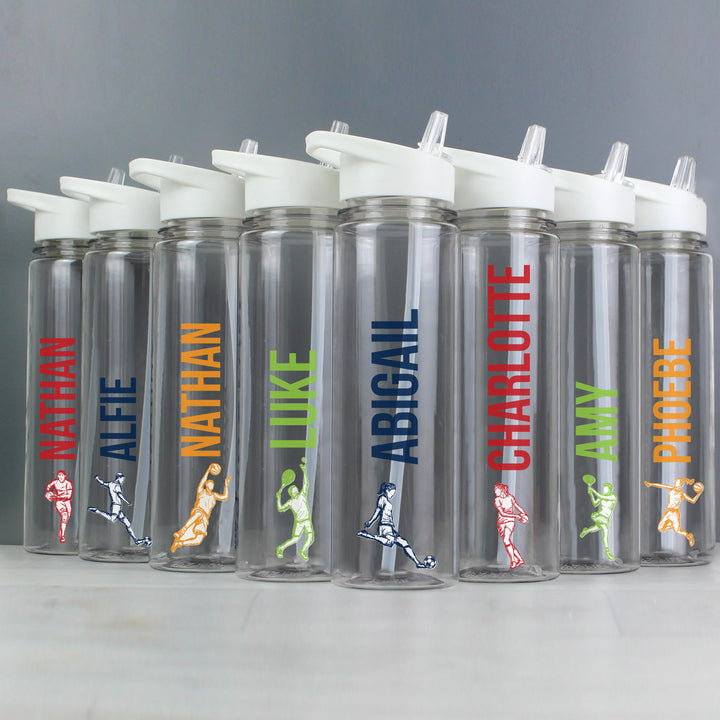 Personalised Sports Name Only Island Water Bottle, The Personal Shop, personalised gifts