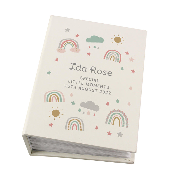 Personalised Rainbow 6x4 Photo Album – alternative view
