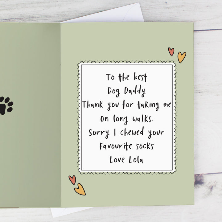 Personalised From the Dog Photo Upload Card, The Personal Shop, personalised gifts