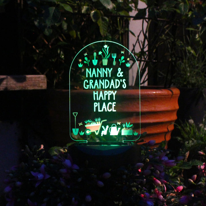Personalised Vegetable Patch Outdoor Solar Light, The Personal Shop, personalised gifts
