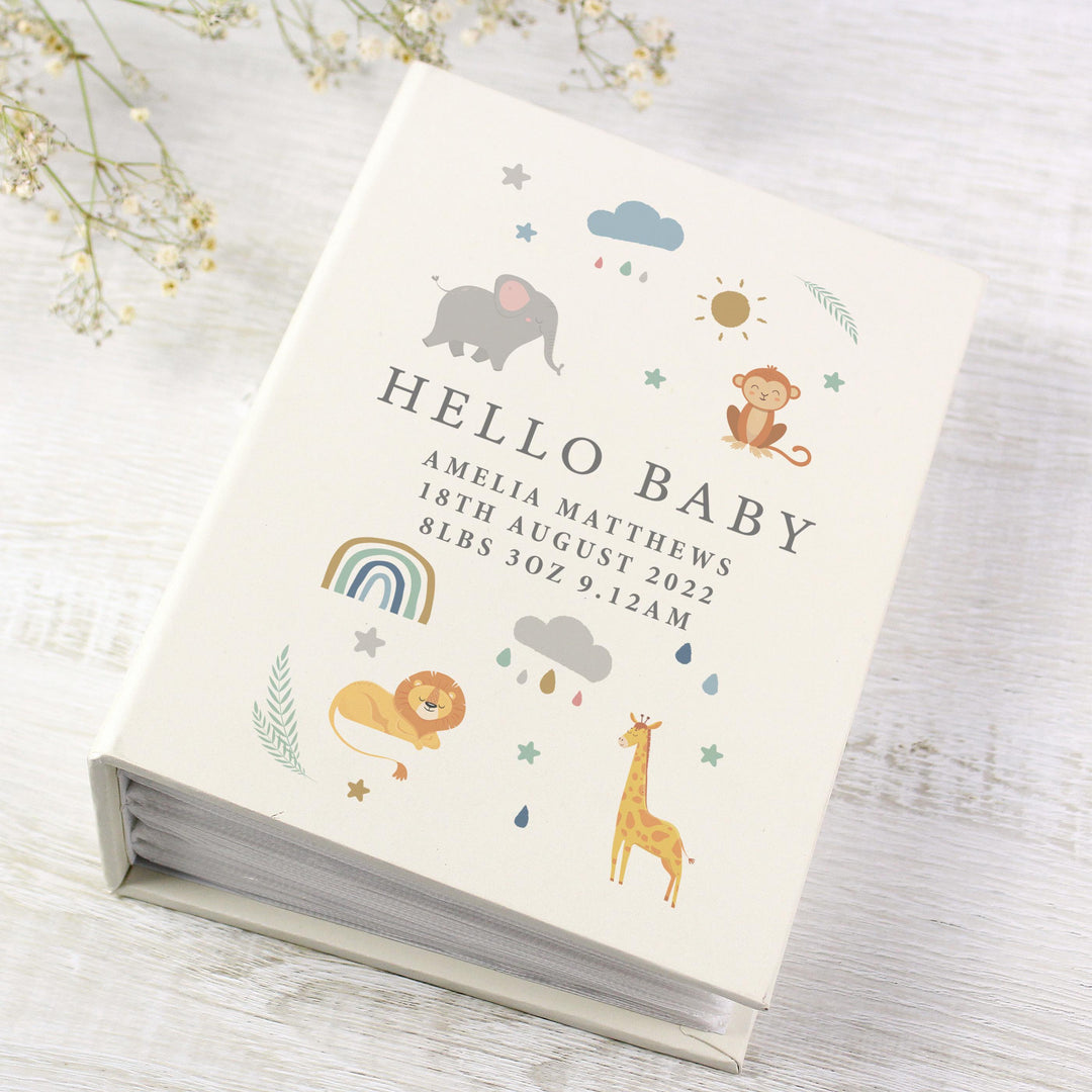 Personalised Zoo Animals 6x4 Photo Album with Sleeves – alternative view