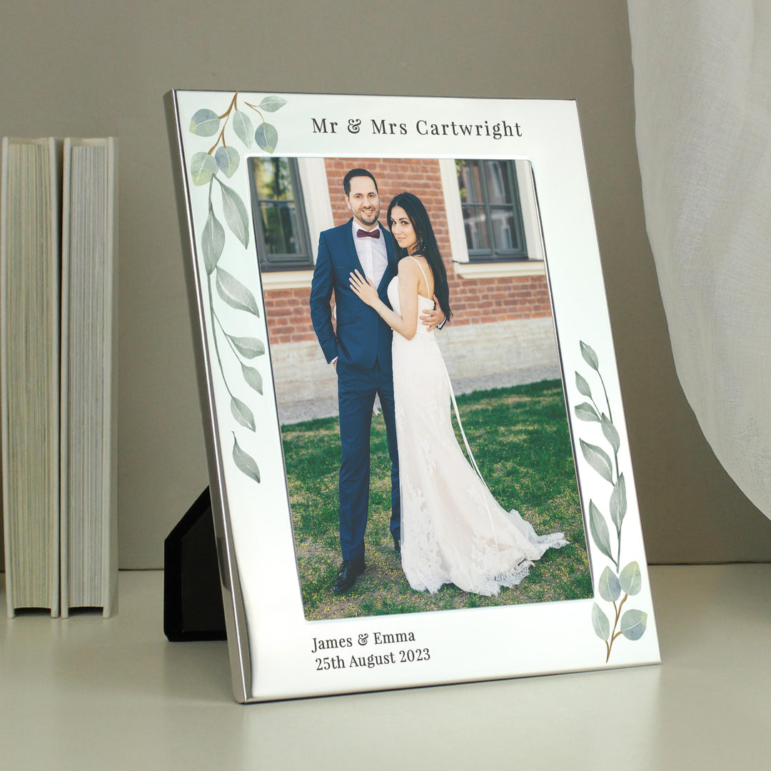 Personalised Botanical 5x7 Photo Frame – alternative view