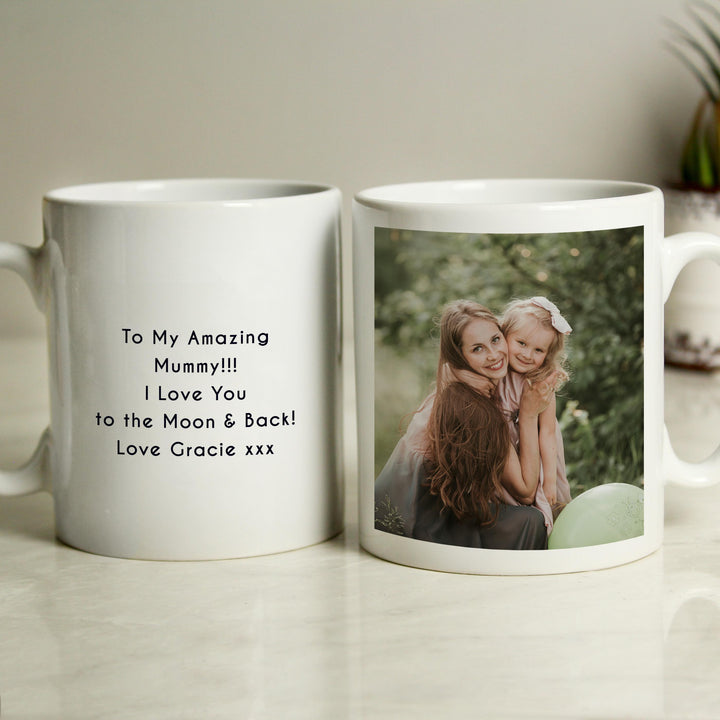 Personalised Photo Upload Mug – alternative view