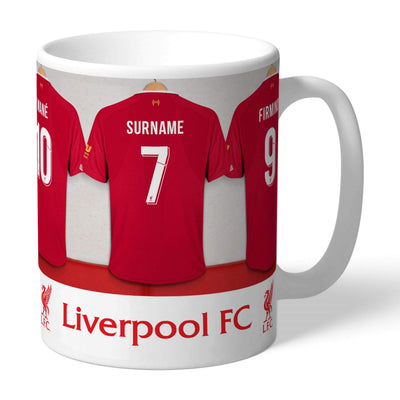 Personalised Memento Mugs Liverpool Football Club Dressing Room Mug