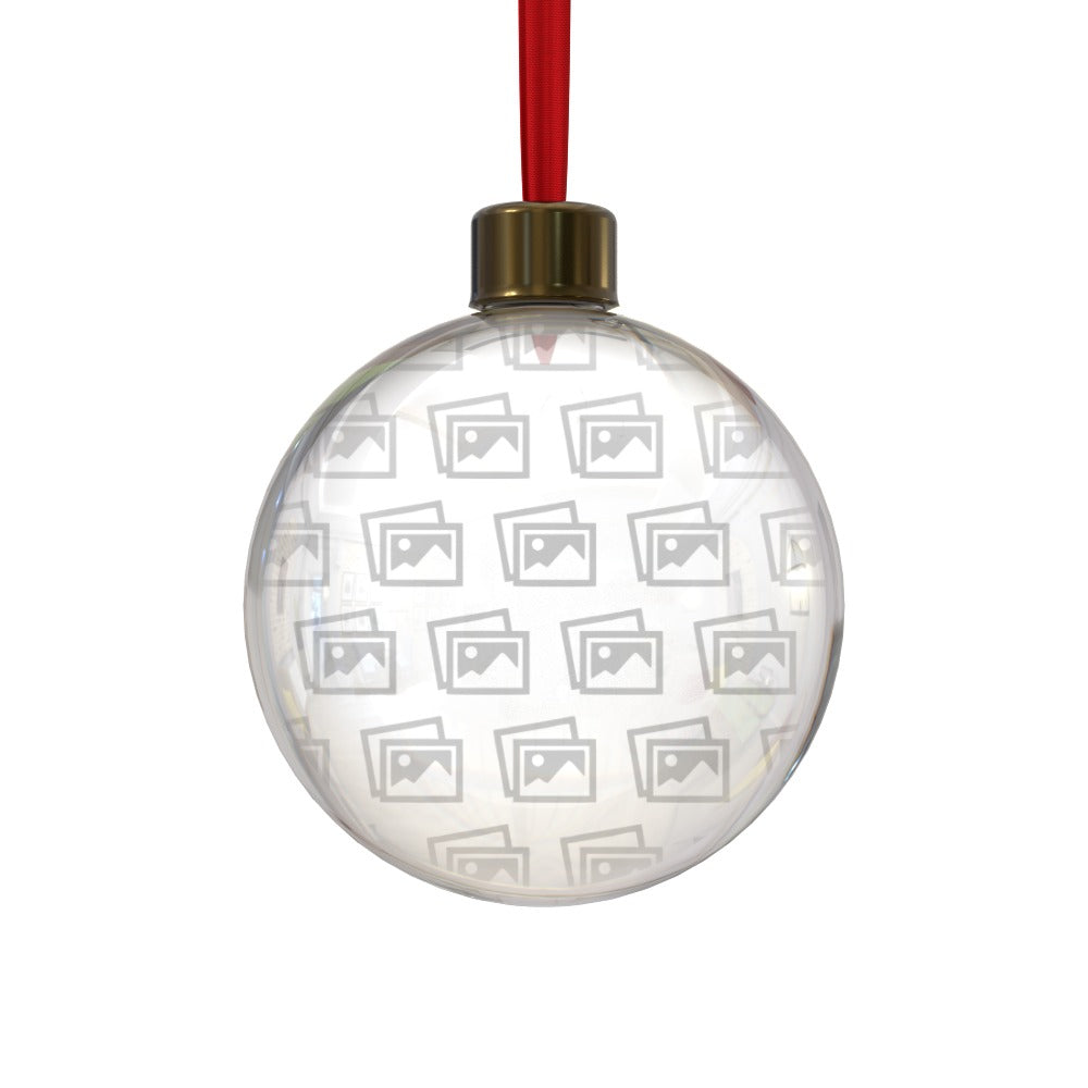 Photo Upload Personalised Bauble, The Personal Shop, personalised gifts