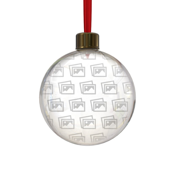Photo Upload Personalised Bauble, The Personal Shop, personalised gifts